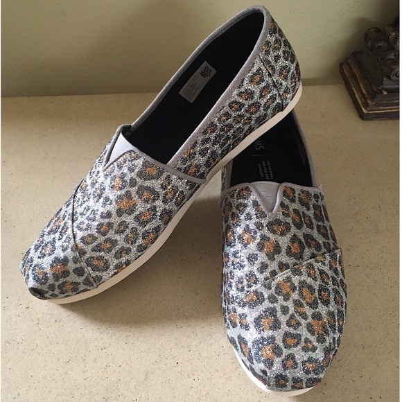 Toms Shoes - TOMS GLITTER CHEETAH PRINT